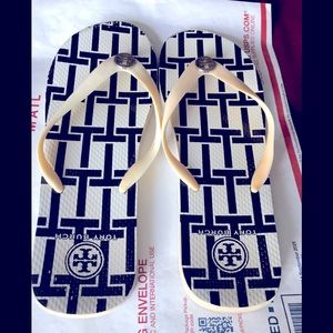 SALE ‼️TORY BURCH FLIP FLOPS - WORN A FEW TIMES/ GREAT CONDITION